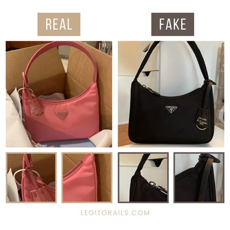 how to tell real prada bag from fake|Prada bag authentication.